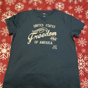 Blue Graphic T-Shirt